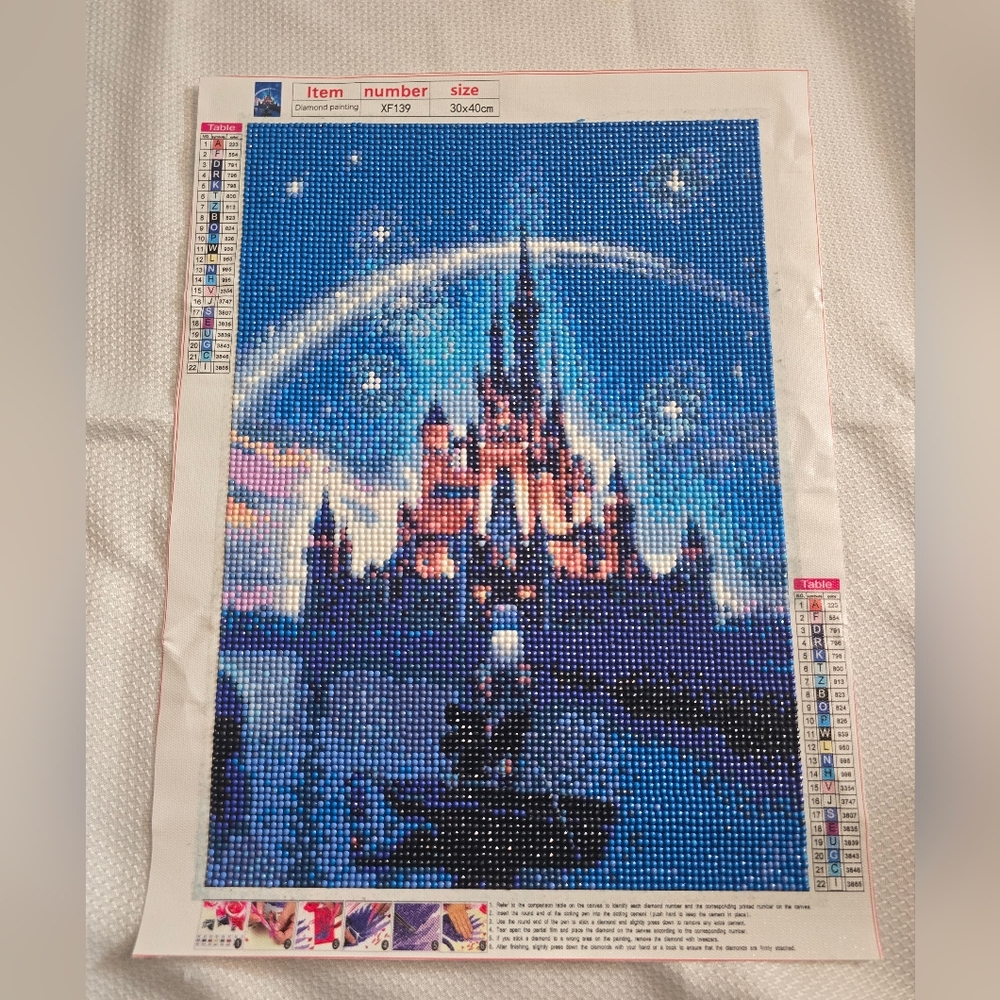 ❤️FINAL SALE- 30cm×34cm (12in×16in) Finished Diamond Painting